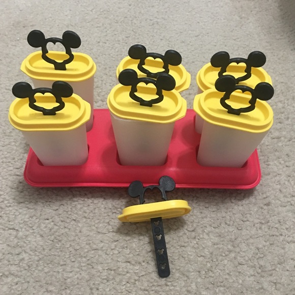 Tupperware Mickey Mouse ice pop set - Picture 2 of 4